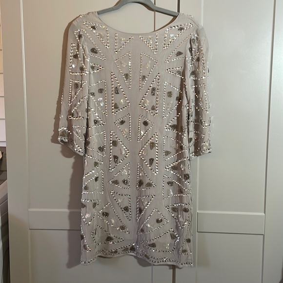 ASOS Dresses & Skirts - ASOS gray embellished party dress